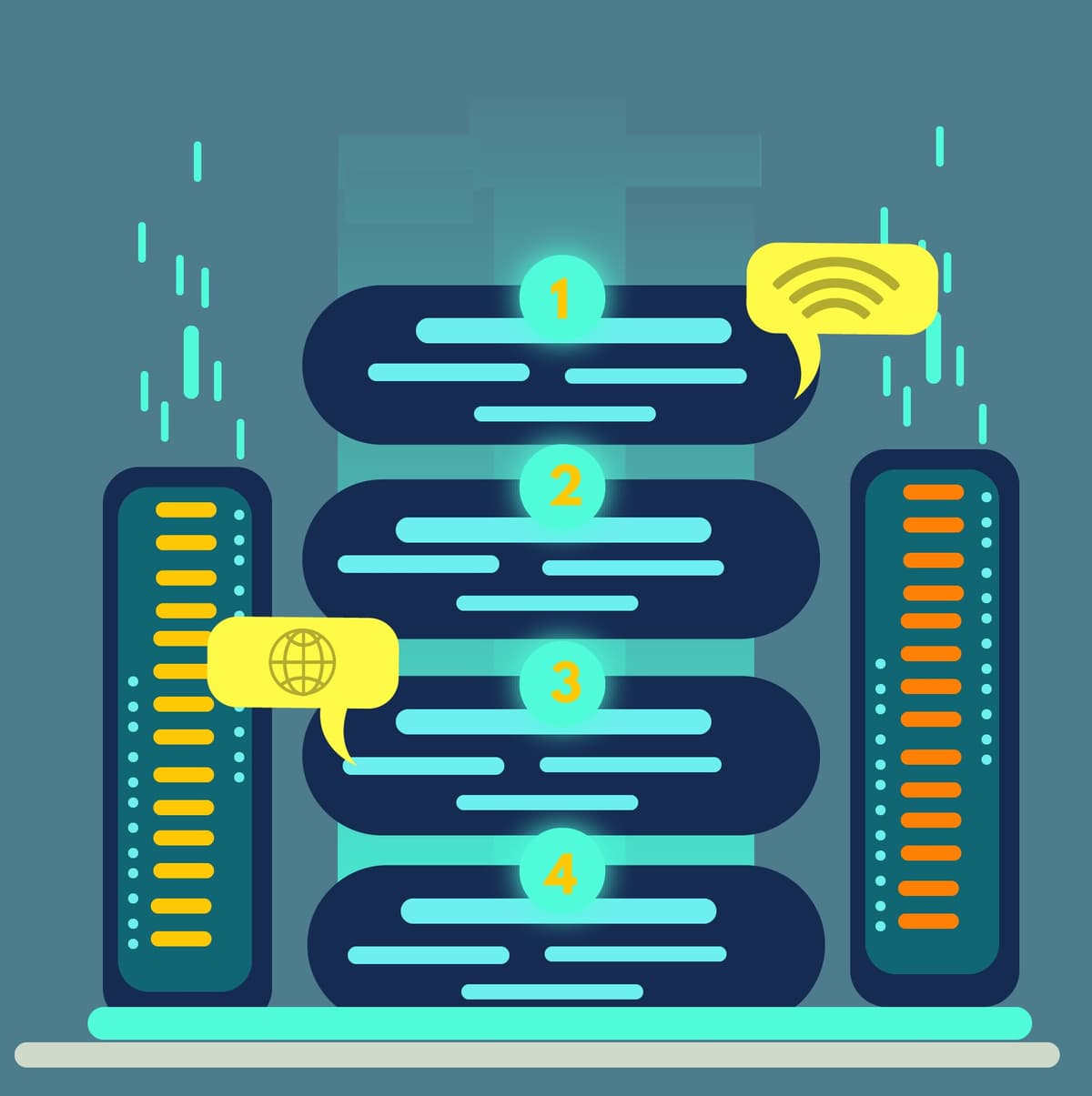 Monitors and API/Browser Tests Graphic